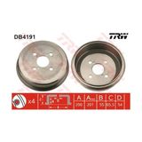Trw DB4191 Arka Fren Kampanası Corona Carina 88-91 Corolla Ae 92 88-91 4243101020
