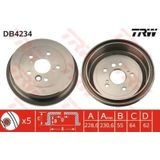 Trw Db4234 Fren Kampanası Arka Rav4 I 2.0 16v Cabrio 2.0 16v 94-00 Rav4 Iı 1.8 Vvtı 2.0 D-4d 4wd 2.0 Vvtı 4wd 4243142010
