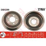 Trw DB4299 DB4299 Fren Kampanası Polo V 09- Polo Iv 01- Fox 05- / A2 00- / Cordoba 02- Ibiza Iv 01- Ibiza V