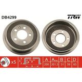 TRW DB4299 Fren Kampanasi 600609617 6Q0609617 6QD609617