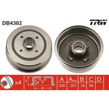 TRW DB4302 Fren Kampanasi 418001 9156697 9196290