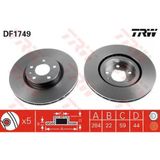 Trw Df1749 Ön Fren Aynası Diski Doblo Iıı Egea 1.3 1.6 2.0 10-Alfa Romeo 147 156 5 Bijon 284Mm 60622077