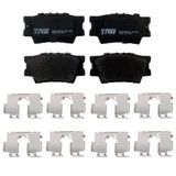 TRW Fren Balatası Arka Toyota Rav 4 III 2.0 08-13, 2.0 4Wd 08-13, 2.2 D 4Wd 06-13, 2.2 D 08-13 GDB3426