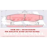 TRW GDB3089 Fren Balatası Ön H100 93-04 Mınıbüs Kamyonet
