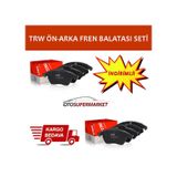 TRW Toyota Corolla E12 Kasa 2002-2007 Ön Fren Balatası