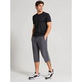 Tryon Dakota Polyester Kumaş Erkek Antrasit Spor Kapri