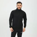 Tryon Erkek Antrenman Sweatshirt Düz Desenli Siyah Sezonluk Rahat Kesim 1018043