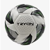 Tryon FT-200 Beyaz-Siyah Yeşil Hybrid Futbol Topu 4 No