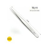 Ts-11 Hassas İnce Düz Uçlu Paslanmaz Çelik Cımbız 14 Cm Antistatik Profesyonel Elektronik Saat Takı Hobi Cımbızı