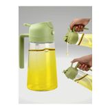 TS Home Çift Fonksiyonlu Zeytinyağı Sprey Difüzör Mutfak Sirke Soya Sosu Sprey 1 Adet 550 Ml.
