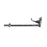 T&S Pirinç B-1210-12 30,48 cm Güverte Montaj Ayaklı Cam Dolgu 1/2-inç Npt Erkek Şaft ile