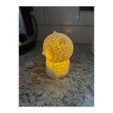 TSC 12CM Mum Led Baykuş Soyut Heykel Soyut Formda Ev Dekor Biblosu, PLADEkoratifx19