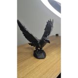 TSC 16CM Şık Tasarımlı Kartal Biblo 3D PLA Ev Dekorasyonu Küçük Figür Dekor, PLADEkoratifx37