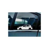 TSC 17CM Polo 5 Kapı Kelebek Cam Oto Sticker 2 Adet Renkli, 8587T-29