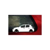 TSC 206 Basık Kelebek Cam Sticker Renkli, Kapikolu-z187