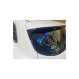 TSC 20cm Araba Arka Cam Hologram Renk Atatürk İmzası Renkli Folyo Sticker, HOLOGRAMİMZAATATURK