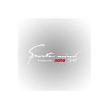 TSC 3008 Sports Mind Oto Sticker 30 cm x 11 cm Renkli, Yazı-1-365
