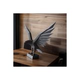 TSC 3D 15 cm Kartal Figürü Heykel – Masanız İçin Modern ve Estetik Dekor