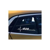 TSC 408 Yan Cam Sticker Oto Kapı Çıkartma Tuning 20 cm x 7 cm Renkli, Yazı-1-361