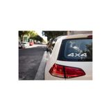 TSC 4x4 Arka Cam Araba Sticker 2 Adet 24CM Renkli, 8OTOETİKET-45