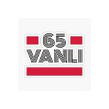 TSC 65 Vanlı Plaka Araba Sticker Yapıştırması Çok Renkli, EYh1Y35