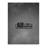 TSC AB Negatif Kan Grubu Araba Motorsiklet Etiket Sticker 14CM Siyah, 8OTOETİKET-28