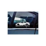 TSC Accord Sedan 2008-2012 8th Kelebek Cam Araba Oto Sticker 19 cm Renkli 2 Adet, 8587T-38