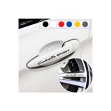TSC Alfaromeo Giulietta Yapıştırma Kapı Kolu Ve Jant Stickerı Siyah, SİYAH-A4