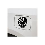 TSC Araba Depo Kapağı Sticker Honda Kuru Kafa Oto Sticker Çok Renkli 2 Adet, L280