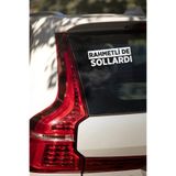 TSC Araba Sticker Rahmetlide Solllardı Arka Cam 24Cm Renkli, 8OTOETİKET-34