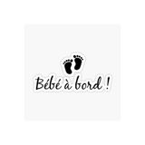 TSC Arabada Bebek Var Baby On Board Sticker Etiket 19CM Renkli, EYMSS132