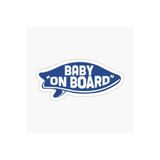 TSC Arabada Bebek Var Baby On Board Sticker Etiket 19CM Renkli, EYMSS134