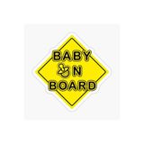 TSC Arabada Bebek Var Baby On Board Sticker Etiket 19CM Renkli, EYMSS136