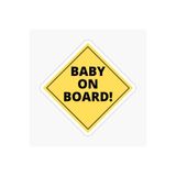 TSC Arabada Bebek Var Baby On Board Sticker Etiket 19CM Renkli, EYMSS138