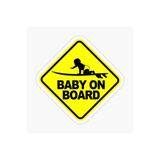 TSC Arabada bebek var Baby On Board Sticker Yapıştırma 19CM md15