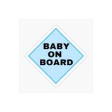 TSC Arabada Bebek Var Uyarı Sticker Oto Etiket 18cm RENKLİ, EYMSS429
