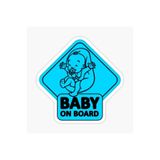 TSC Arabada Bebek Var Uyarı Sticker Oto Etiket 18cm Renkli, EYMSS443