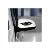 TSC Arabadan Bakan Canavar Göz Araba Sticker Yapıştırma 17cm Çok Renkli, STICKER2K43