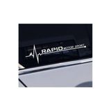 TSC Arma Sticker Oto Yan Cam Kapı Çıkartma Tuning 20 cm x 7 cm Renkli Yazı 447, Yazı-1-447