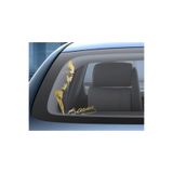 TSC Atatürk Mustafa Kemal İmza Sticker Araba Oto Motosiklet Gold Renk 28CM, 31agusx26