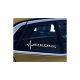 TSC Ateca Yan Cam Sticker Oto Kapı Çıkartma Tuning 20 cm x 7 cm Renkli, Yazı-1-423
