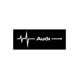 TSC Audi Nabız Kalp Atışı Sticker 2 Adet Renkli, Kapikolu-z101