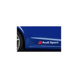 TSC Audi Sport Yan Kapı Alt Yazısı Sticker Oto Etiket 3 Adet Siyah, Siyah1b159