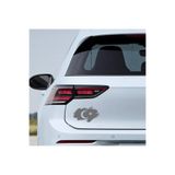 TSC Ay Yıldız Türk Bayrağı Oto Motorsiklet Araba Sticker Gri 18CM, 31agusx35