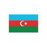 TSC Azerbaycan Bayrağı Sticker 20cm Çok Renkli, EyM145