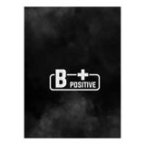 TSC B+ Pozitif Kan Grubu Araba Motorsiklet Etiket Sticker 14CM Beyaz Renk, 8OTOETİKET-43