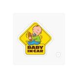 TSC Baby On Board Arabada Bebek Var Araç Sticker Etiket 19CM Renkli, EYMSS252