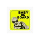 TSC Baby On Board Arabada Bebek Var Oto Sticker Etiket 19CM Renkli, EYMSS268