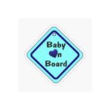 TSC Baby On Board Arabada Bebek Var Sticker Etiket 19CM Renkli, EYMSS292