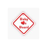 TSC Baby On Board Arabada Bebek Var Sticker Etiket 19CM Renkli, EYMSS293